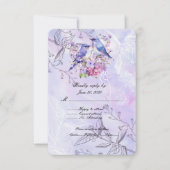 Cartons Réponse Lilas et Merles (Devant)