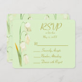 Cartons Réponse Lily de Norvège Mariage d'âge (Devant / Derrière)