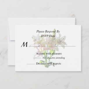 Cartons Réponse Lilys Rose Pâle Rétroéclairés