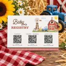 Little Farmer Baby Shower Registry