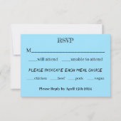 Cartons Réponse Loons Sundet Blue (Devant)