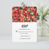 Cartons Réponse Lot de fraises rouges juteuses (Debout devant)