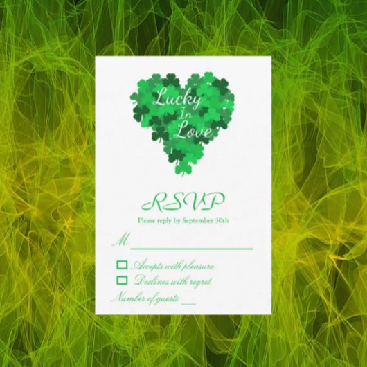 Cartons Réponse Lucky In Love Mariage