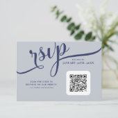 Cartons Réponse Lune botanique | Mariage floral gothique (Debout devant)