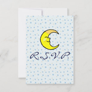 Cartons Réponse Lune et étoiles