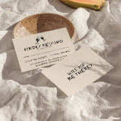 Cartons Réponse Lunettes manuscrites rétro Mariage ironique