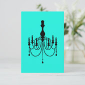 Cartons Réponse Lustre turquoise et noir (Debout devant)