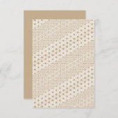 Cartons Réponse Luxe (Devant / Derrière)