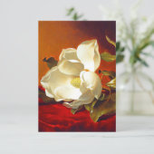 Cartons Réponse Magnolia sur Red Velvet Martin Johnson Heade (Debout devant)