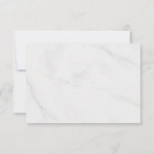 Cartons Réponse Marbre Blanc (Dos)