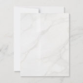 Cartons Réponse Marbre Blanc (Dos)