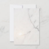 Cartons Réponse Marbre blanc (Dos)