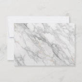 Cartons Réponse Marbre Blanc (Dos)
