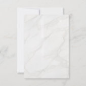 Cartons Réponse Marbre Blanc (Dos)