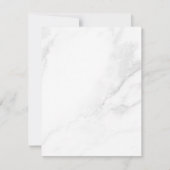 Cartons Réponse Marbre Blanc (Devant)