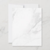 Cartons Réponse Marbre Blanc (Dos)