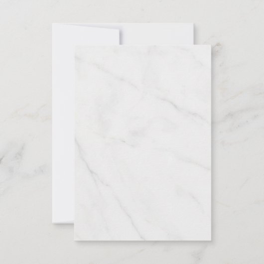 Cartons Réponse Marbre blanc (Dos)