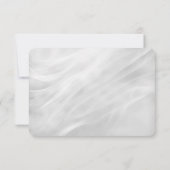 Cartons Réponse Marbre Mariage blanc Abstrait (Dos)