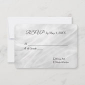 Cartons Réponse Marbre Mariage blanc Abstrait (Devant)