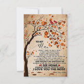 Cartons Réponse Mari À Mon Mari Je Vois La Maison (Devant)