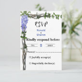 Cartons Réponse Mariage (Debout devant)