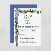 Cartons Réponse Mariage (Devant / Derrière)
