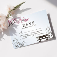 Mariage asiatique de fleur de cerisier japonaise S