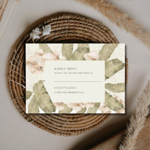 Cartons Réponse Mariage au Jardin Botanique