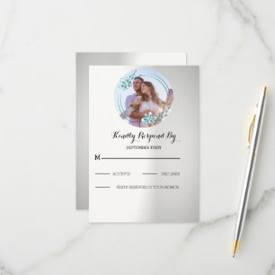 Cartons Réponse Mariage avec Photo Personnalisée