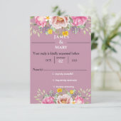 CARTONS RÉPONSE MARIAGE BELLS (Debout devant)