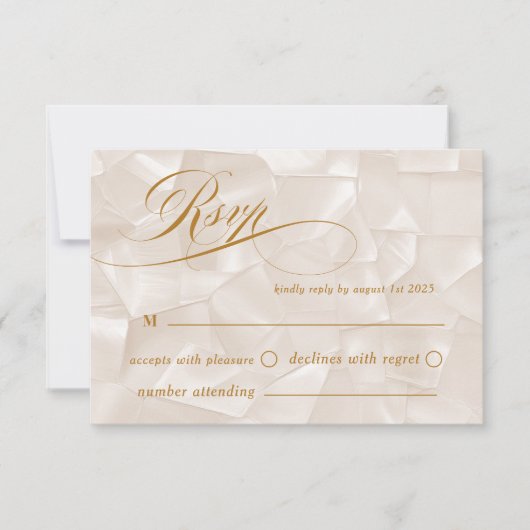 Cartons Réponse Mariage Bohème Chic Calligraphié (Devant)