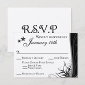 Cartons Réponse Mariage Boris Melinda (Devant / Derrière)