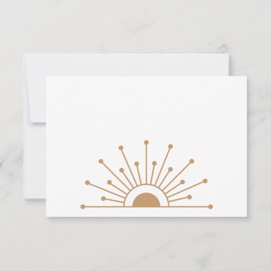 Cartons Réponse Mariage céleste Dainty (Dos)