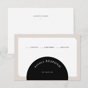 CARTONS RÉPONSE MARIAGE CERCLE CHIC