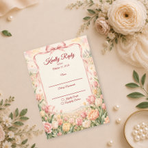 Mariage Champêtre Romantique aux Tulipes