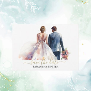 Cartons Réponse Mariage classique Boho Floral
