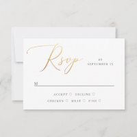 Mariage classique élégant | Script Gold officiel
