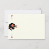 Cartons Réponse Mariage d'automne (Dos)