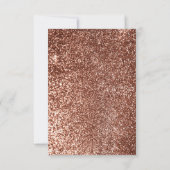 Cartons Réponse Mariage de automne rose d'or et de blanc Citrouill (Dos)