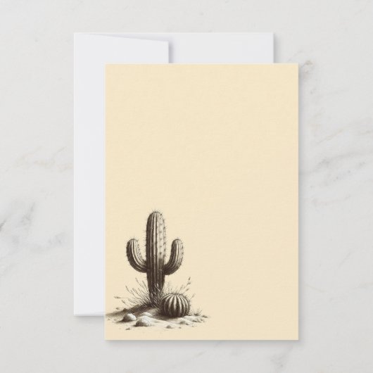 Cartons Réponse Mariage de couple dans un canyon tout-terrain (Dos)