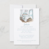 Cartons Réponse Mariage de destination plage | Détails (Devant)