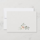 Cartons Réponse Mariage de feuillage Eucalyptus Pink (Dos)