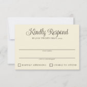 Cartons Réponse Mariage de forêt aquarelle (Devant)