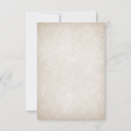 Cartons Réponse Mariage de jeu de dés RPG (Dos)