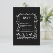 Cartons Réponse Mariage de la frontière noire (Debout devant)