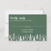 Cartons Réponse Mariage de la montagne verte (Devant)