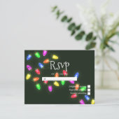 Cartons Réponse Mariage de Noël (Debout devant)