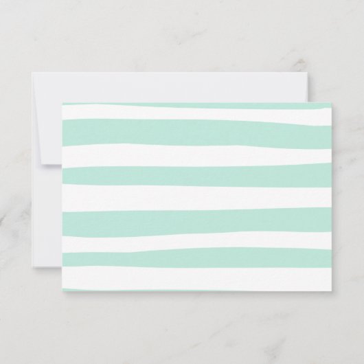 Cartons Réponse Mariage de plage à répartition (Dos)