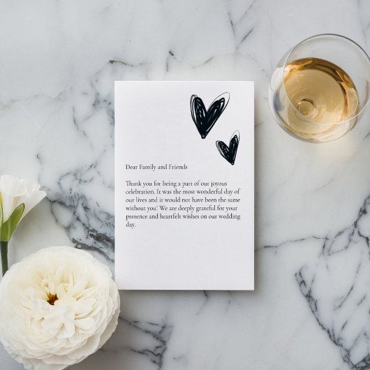 Cartons Réponse Mariage de script classique avec photo