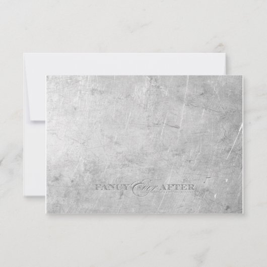 Cartons Réponse Mariage de vélo flambant (Dos)